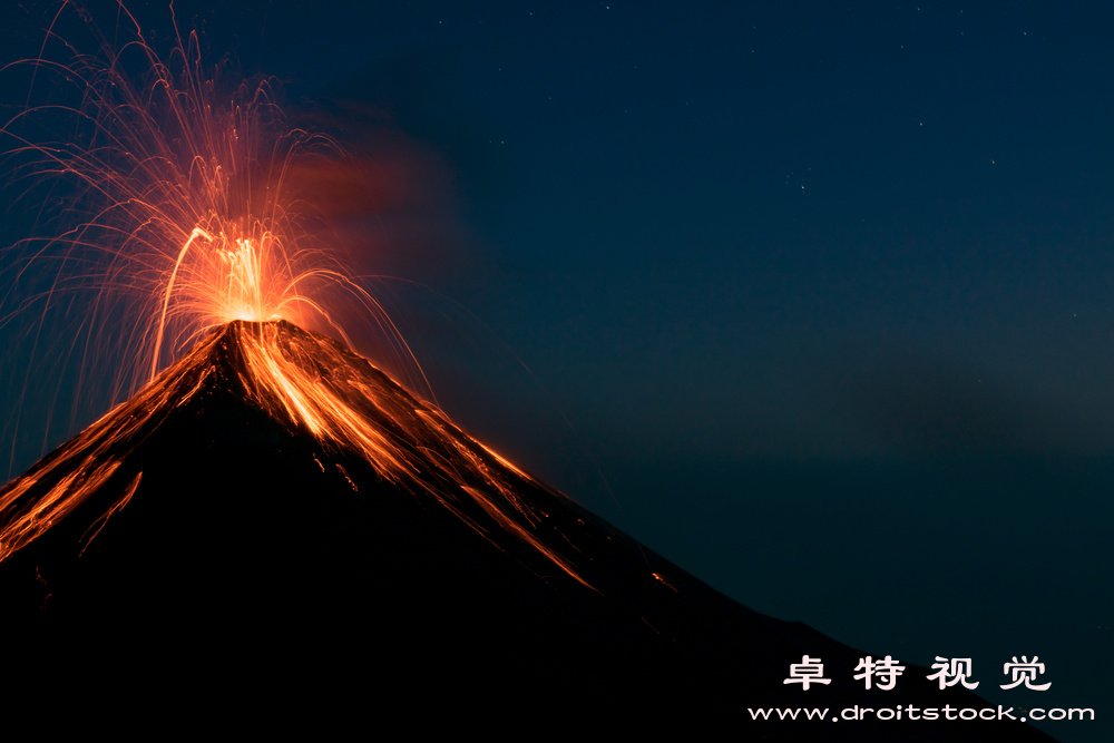 火山爆发视频素材：火山爆发：地球的怒火之花