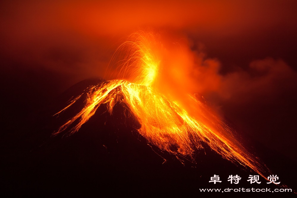 火山爆发视频素材：火山爆发：地球的怒火之花