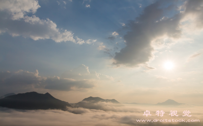 夕阳图片素材：夕阳西下，美丽如画