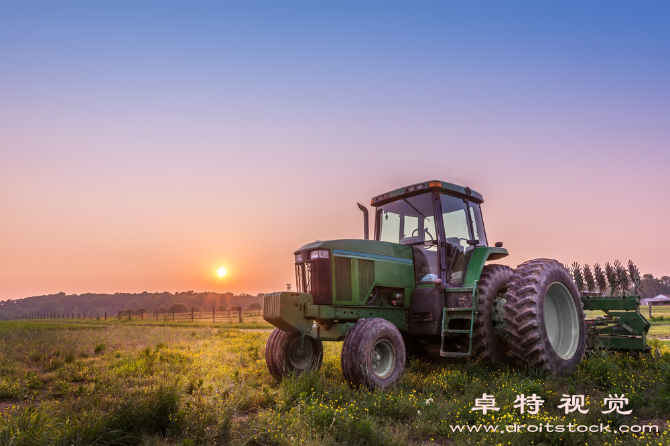 农业图片素材：农业现代化建设：推动粮食安全与乡村振兴