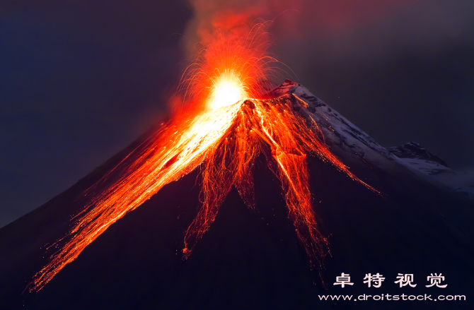 火山爆发视频:火山爆发自然之力的威力展现