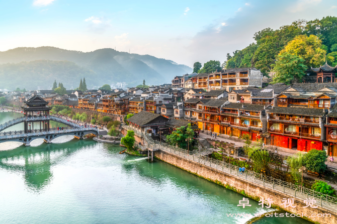 湖南视频素材（湖南千年古邑山水秀美之地）