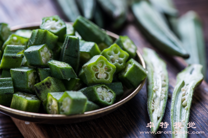 秋葵视频素材（秋葵强效降糖抗氧化的超级健康食品）