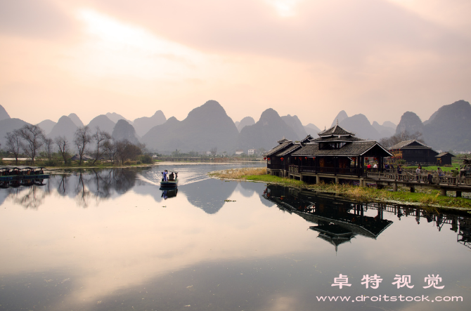 阳朔视频素材（阳朔桂林山水甲天下的风景旅游胜地）