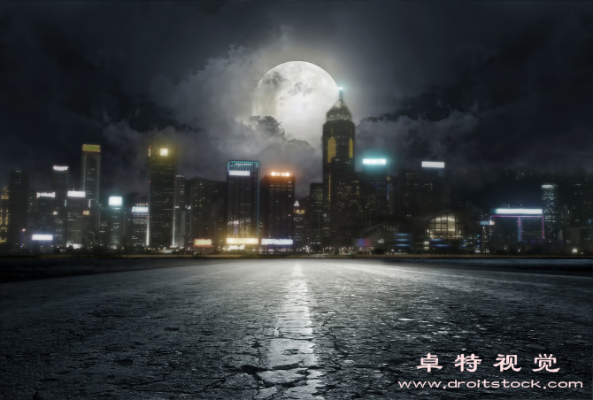 夜晚 路视频素材（夜色漫步路上畅想）