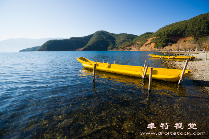 泸沽湖图片素材