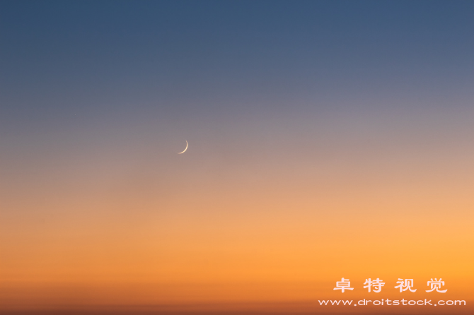 天空夕阳图片素材