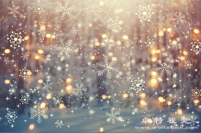 小雪插画图片