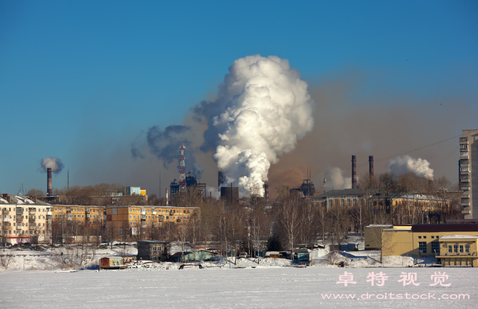 大雪城市图片