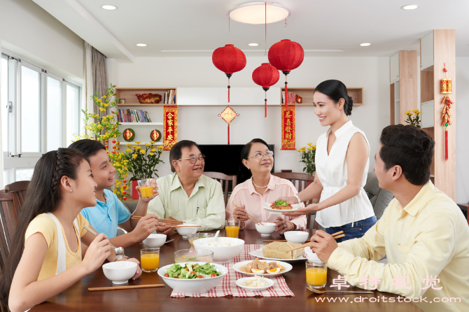 年夜饭图片