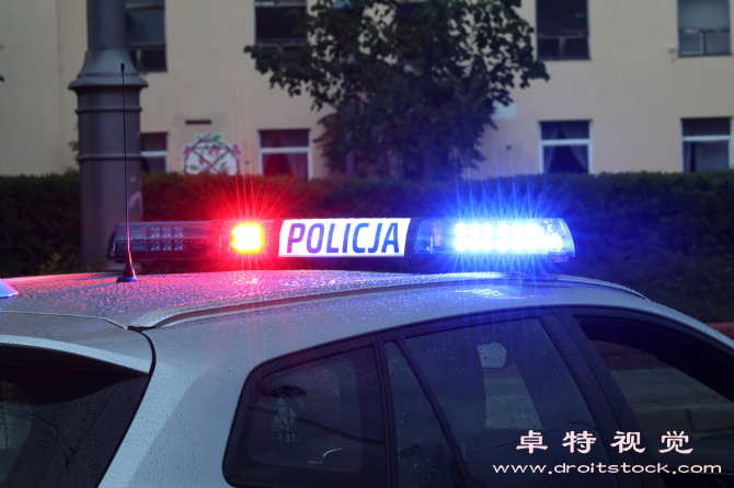 警车图片素材，商用免费图片