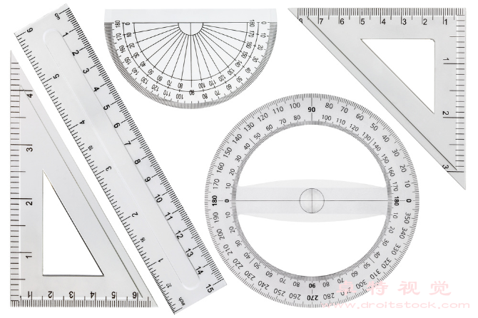 标准尺子图片素材